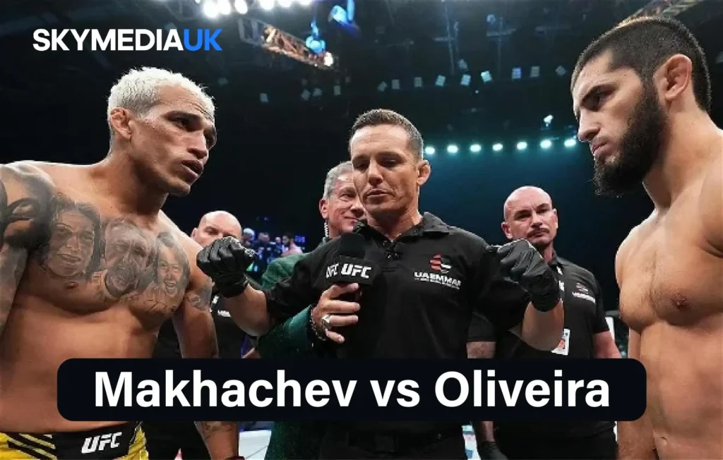 Islam Makhachev avsCharles Oliveira